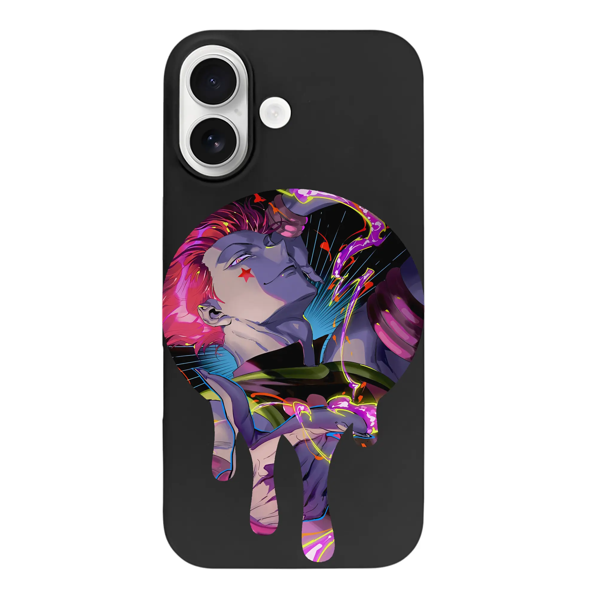 ハンター×ハンター グッズ ヒソカ＝モロウ - iPhone 17 シリーズ シリコンケース 薄型 耐衝撃 指紋防止 ソフトタッチカバー 精密フィット 傷防止 保護ケース iPhone 17/17 Air/17 Pro/17 Pro Max 対応